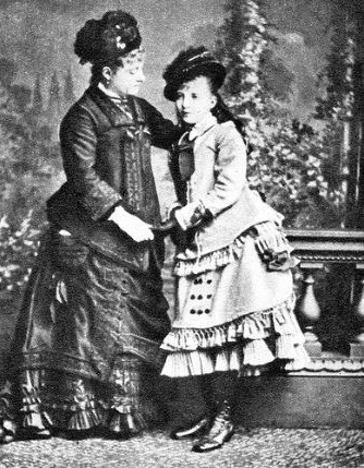 Victorian Ladies fashionfrom about 1876, James Gardiner Collection